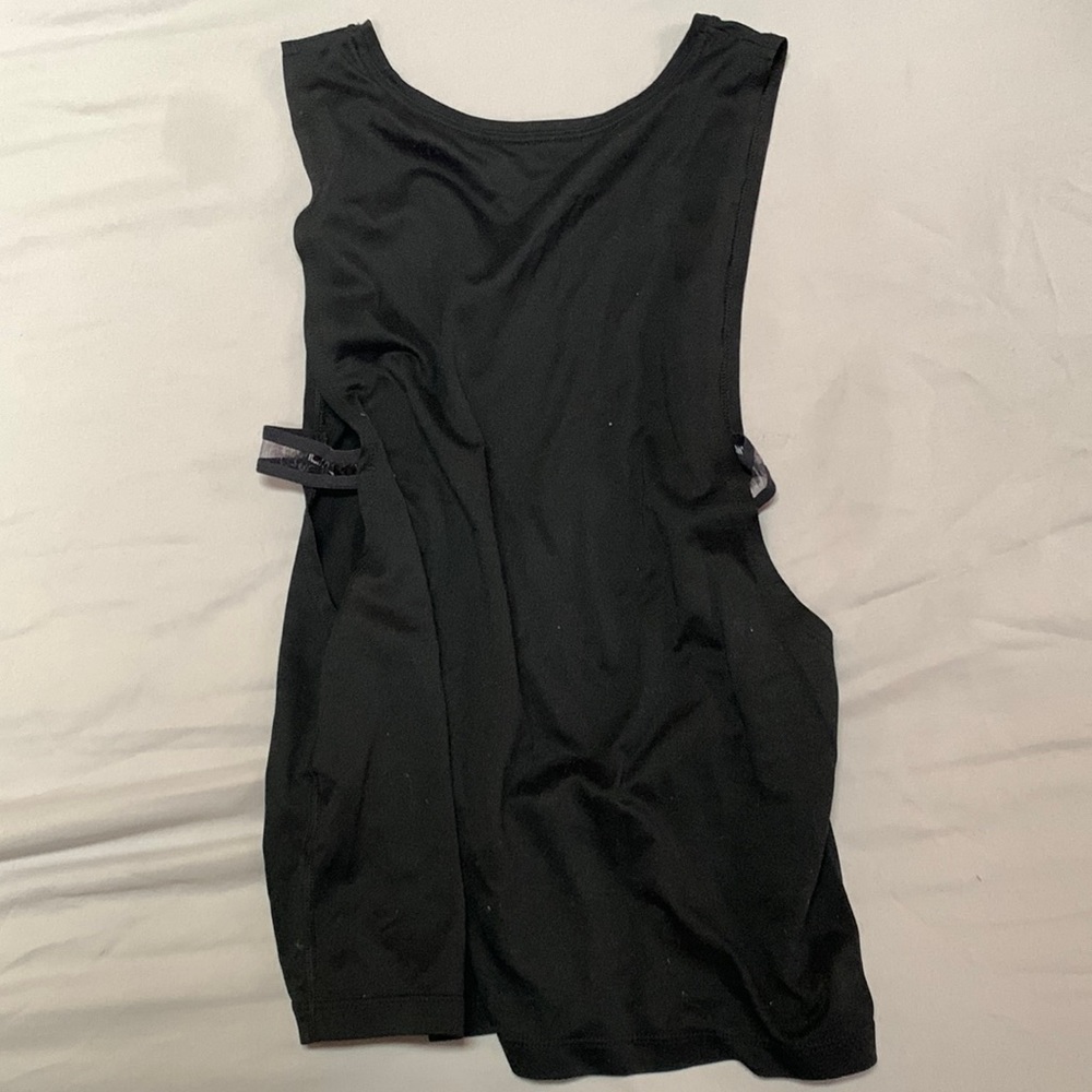 Black Nike Dri Fit Muscle Tank